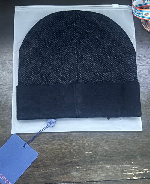 Black LV beanie