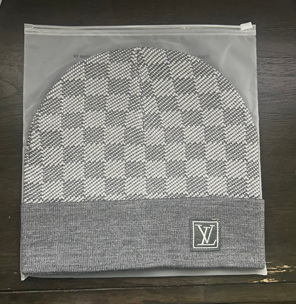 Grey LV beanie